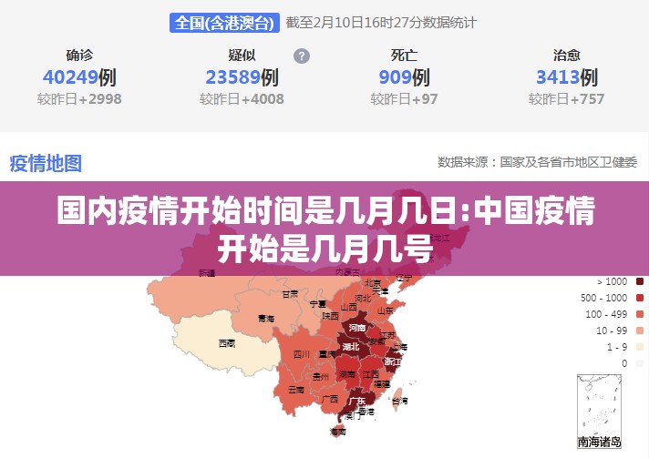 国内疫情开始时间是几月几日:中国疫情开始是几月几号 国内疫情开始时间是几月几日:中国疫情开始是几月几号